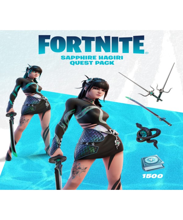 Fortnite - Sapphire Hagiri Quest Pack DLC Region: ARGENTINA XBOX One / Xbox Series X|S Xbox Series X|S Key 